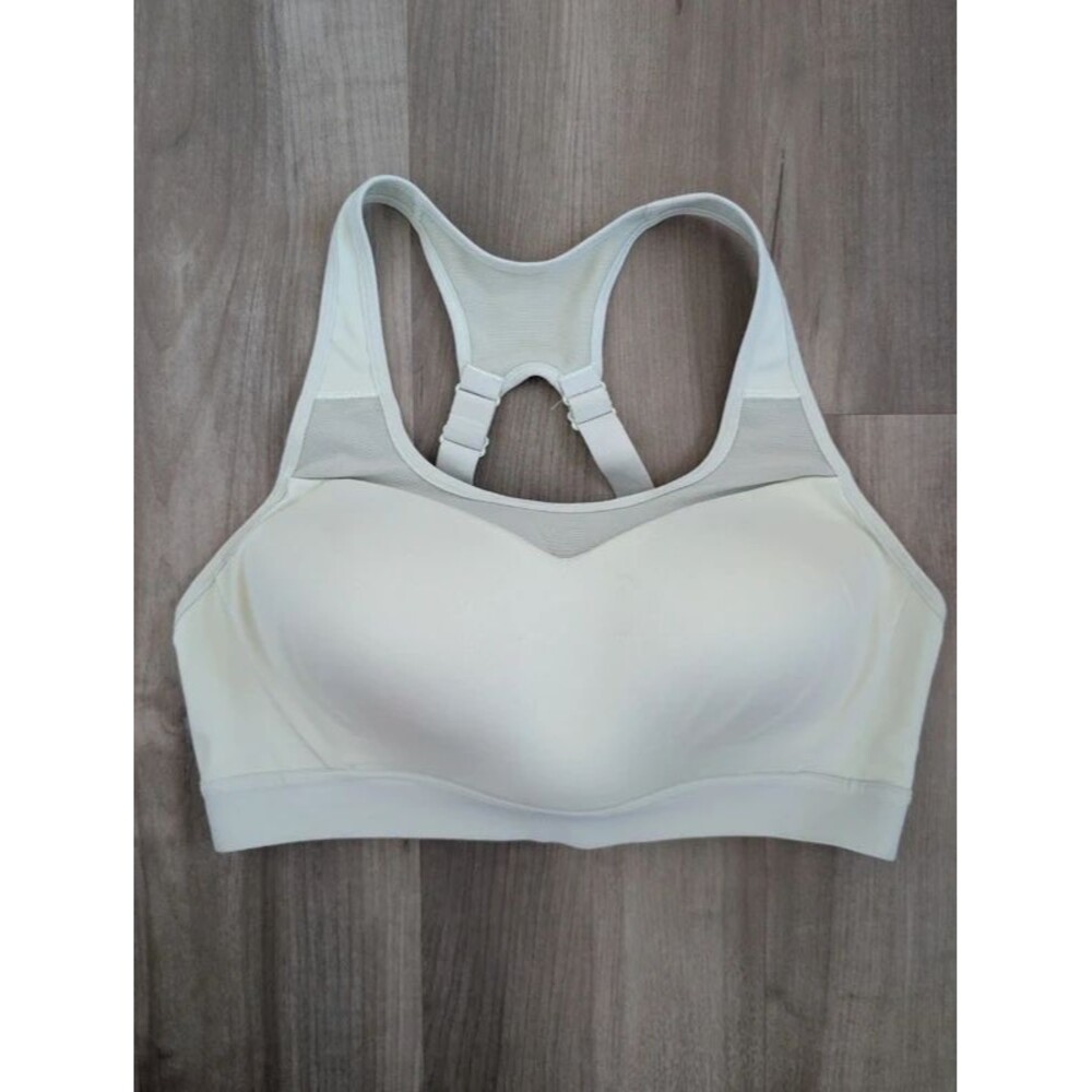 Gymshark High Support Open Racerback Sports Bra in Mint, Large (D4)